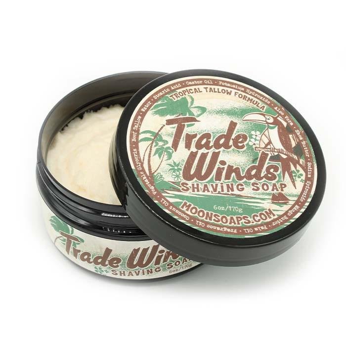 Moon Soaps Trade Winds Shaving Soap 6oz / 170gm - Shaving Time