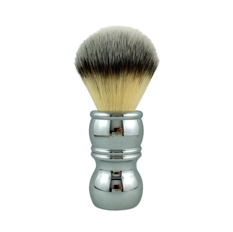 RazoRock Chrome Plissoft Synthetic Shaving Brush 24mm - Shaving Time