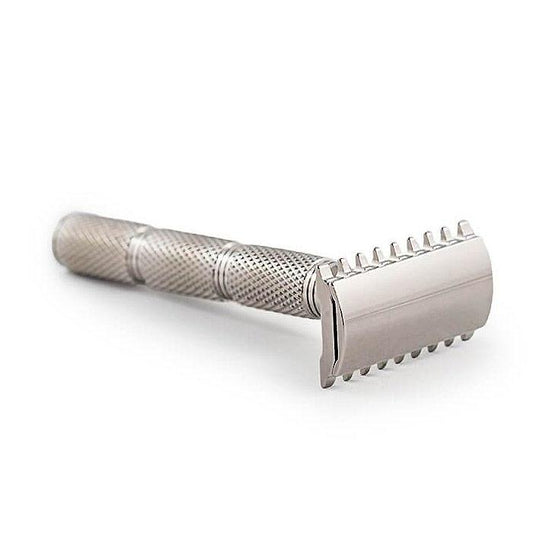 RazoRock Game Changer 84-P JAWS Double Edge Safety Razor - Shaving Time