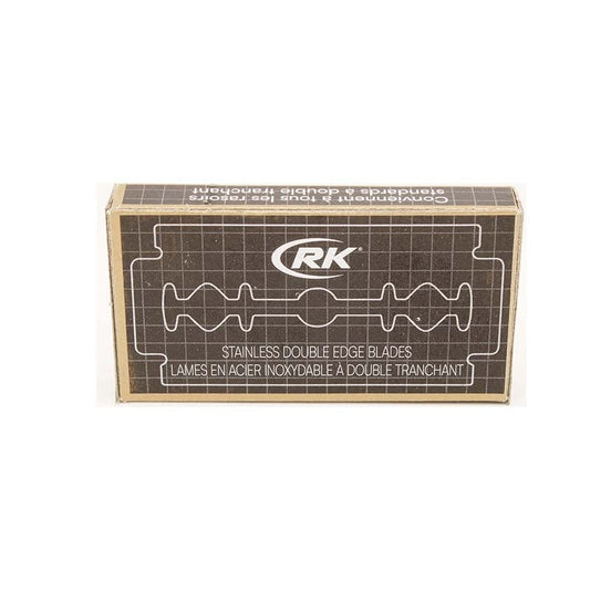 RK StainlessSteel Double Edged Razor Blades ( Pack of 5) - Shaving Time