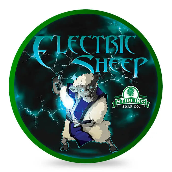 Stirling Electric Sheep Shaving Soap 170ml (5.4oz)