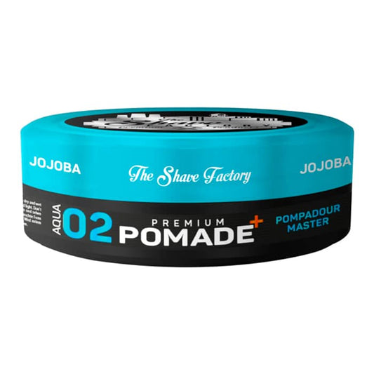 Shave Factory Hair Pomade 02 with Jojoba oil 150ml - Shaving Time