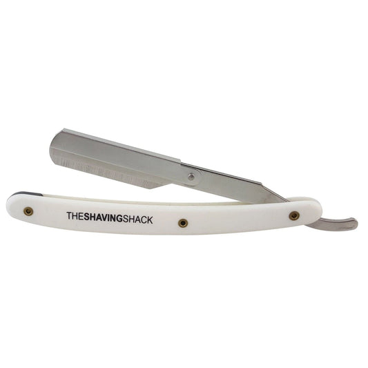 Shaving Shack Shaving Shack Straight Razor The Shaving Shack - Cut-Throat Straight Razor - White