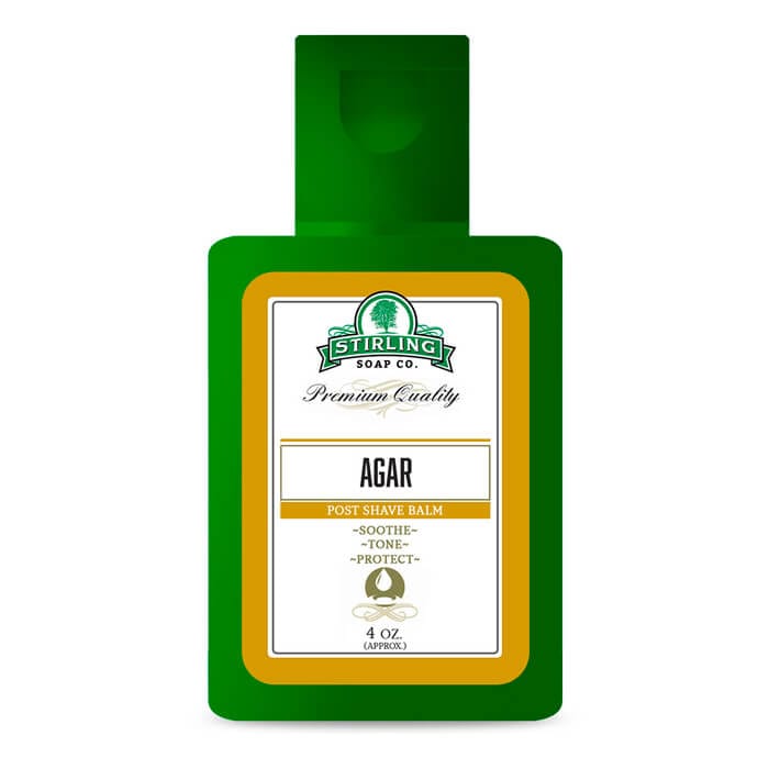 Stirling Agar Post Shave Balm 4oz (118ml) - Shaving Time