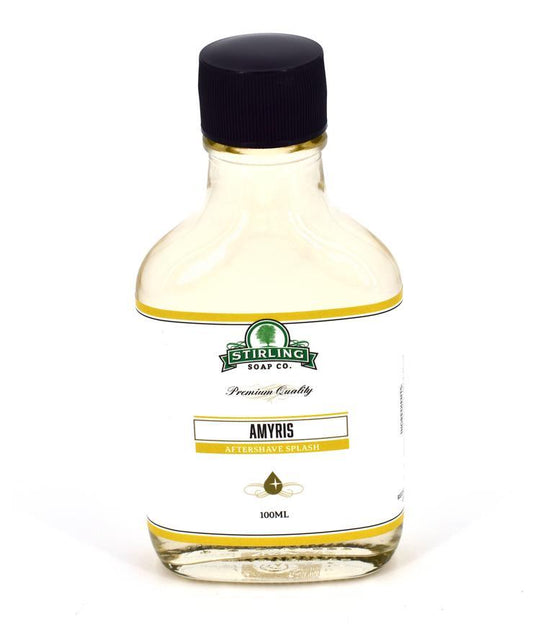 Stirling Amyris Aftershave Splash 100ml - Limited Edition - Shaving Time