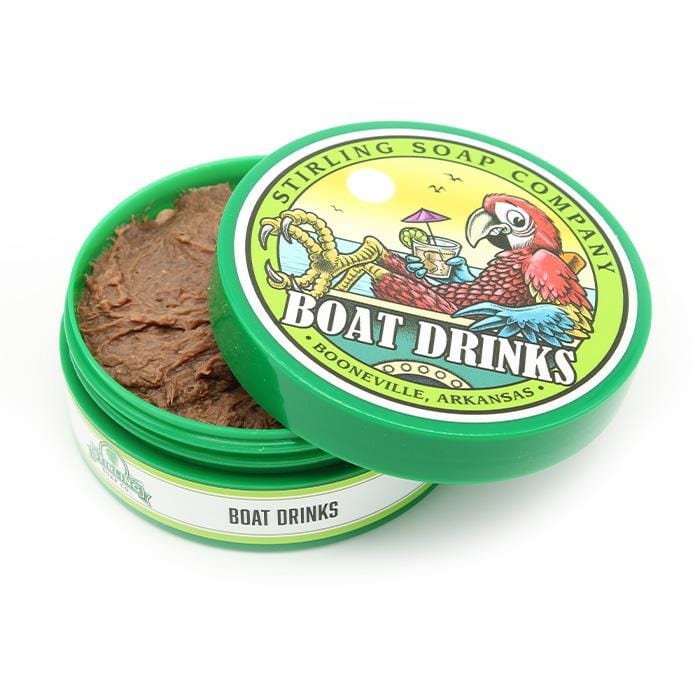 Stirling Boat Drinks Shaving Soap 164g (5.8oz) - Shaving Time