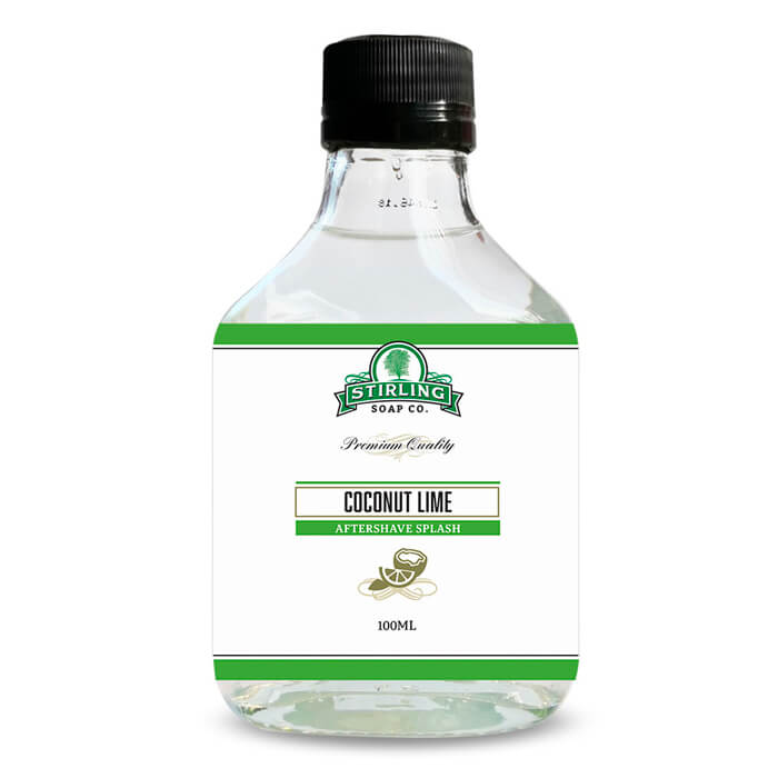 Stirling Coconut Lime Aftershave Splash 100ml - Shaving Time