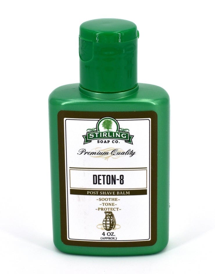 Stirling Deton-8 Post Shave Balm 113ml (4oz) - Shaving Time