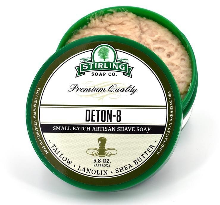 Stirling Deton-8 Shaving Soap 164g (5.8oz) - Shaving Time