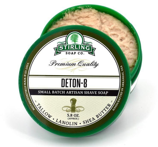 Stirling Deton-8 Shaving Soap 164g (5.8oz) - Shaving Time