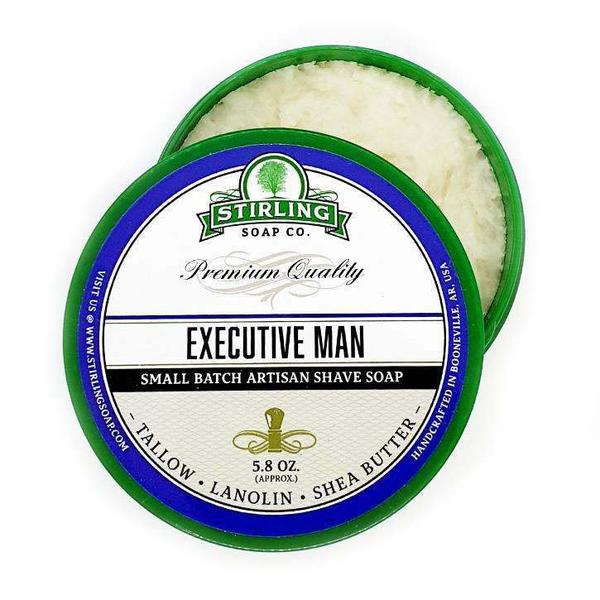 Stirling Executive Man Shaving Soap 164g (5.8oz) - Shaving Time