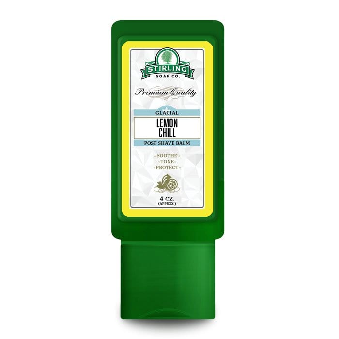 Stirling Glacial Lemon Chill - Post Shave Balm 4oz (118ml) - Shaving Time