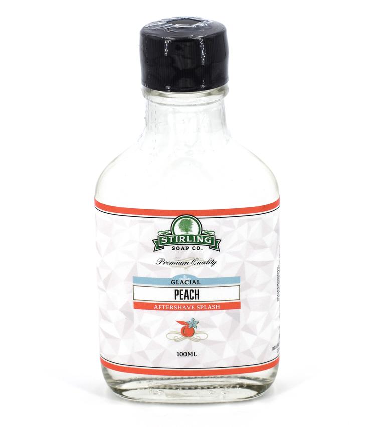 Stirling Glacial Peach Aftershave Splash 100ml - Shaving Time