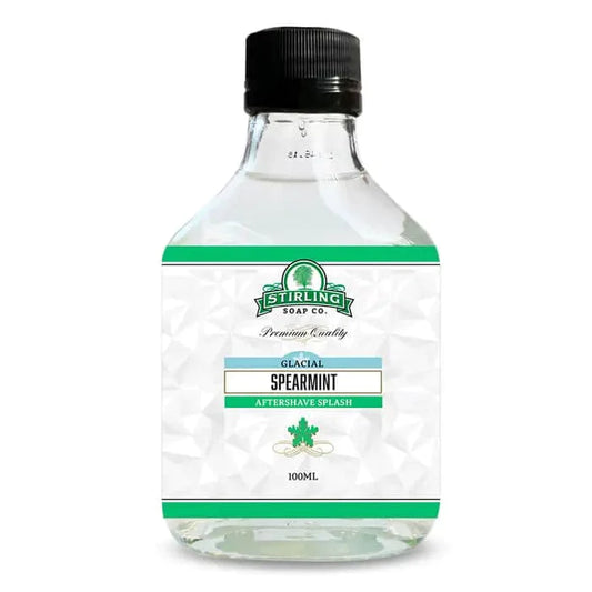 Stirling Glacial Spearmint Aftershave Splash 100ml - Shaving Time