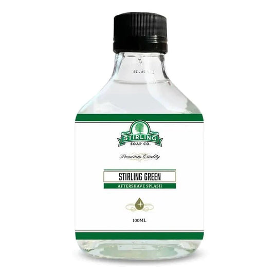 Stirling Green Aftershave Splash 100ml - Shaving Time