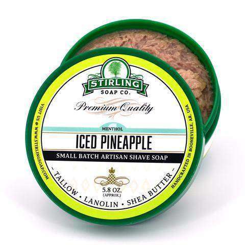 Stirling Iced Pineapple Shaving Soap 164g (5.8oz) - Shaving Time