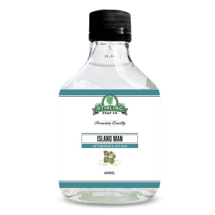 Stirling Island Man Aftershave Splash 100ml - Shaving Time