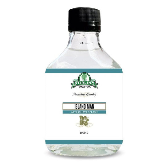 Stirling Island Man Aftershave Splash 100ml - Shaving Time