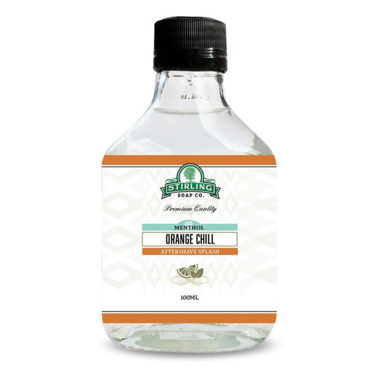 Stirling Menthol Orange Chill Aftershave Splash 100ml - Shaving Time