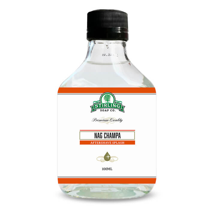 Stirling Nag Champa Aftershave Splash 100ml - Shaving Time