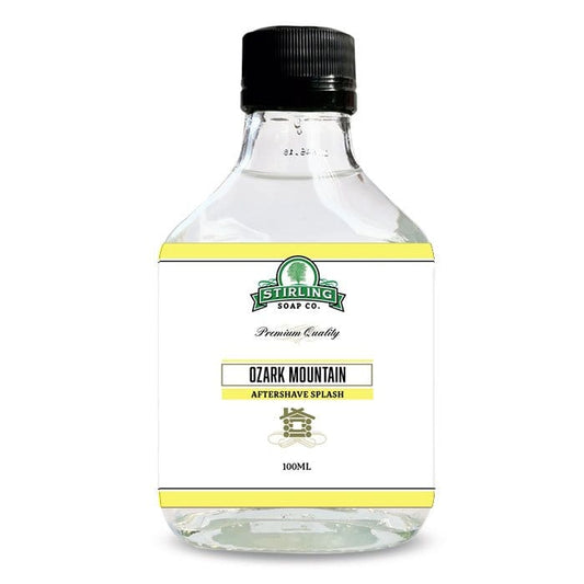 Stirling Ozark Mountain Aftershave Splash 100ml - Shaving Time