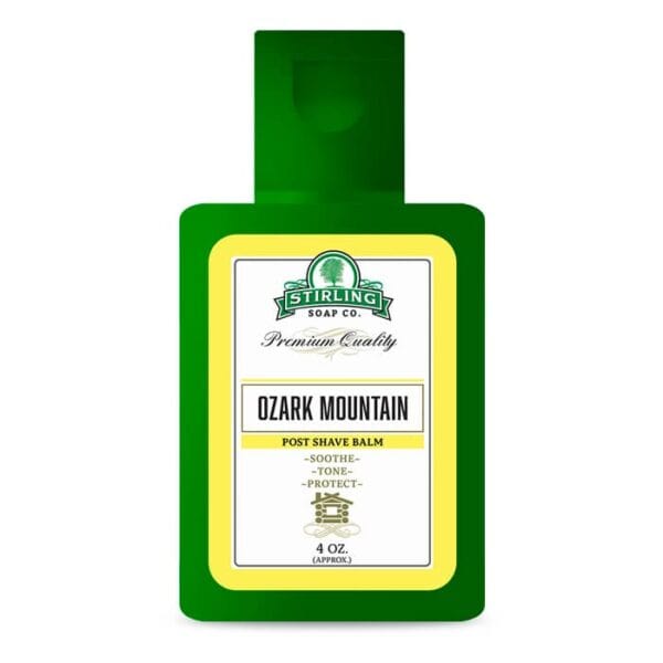 Stirling Ozark Mountain - Post Shave Balm 4oz (118ml) - Shaving Time