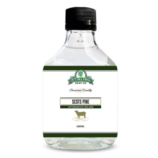 Stirling Scots Pine Sheep Aftershave Splash 100ml - Shaving Time