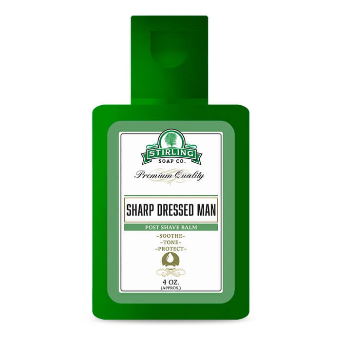 Stirling Sharp Dressed Man - Post Shave Balm 4oz (118ml) - Shaving Time