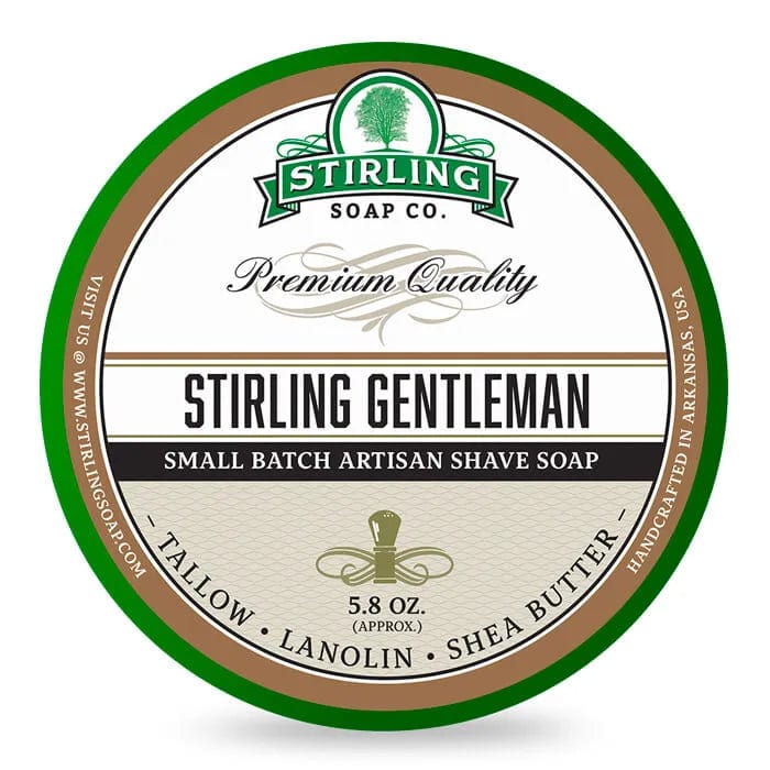 Stirling Soap Co Stirling Shave Soap Stirling Gentleman  Shaving Soap 164g (5.8oz)