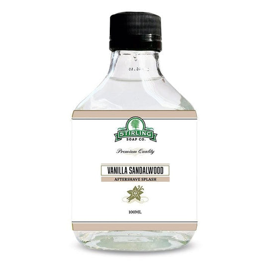 Stirling Vanilla Sandalwood Aftershave Splash 100ml - Shaving Time