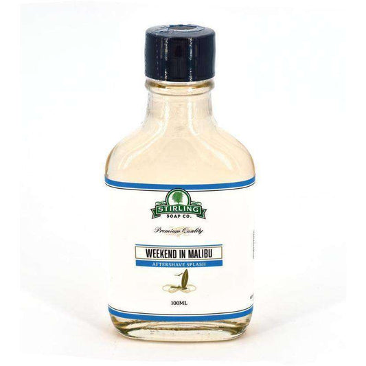 Stirling Weekend in Malibu Aftershave Splash 100ml - Shaving Time