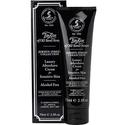 Taylor of Old Bond St Jermyn Street Aftershave Cream For Sensitive Skin (75ml) - Shaving Time
