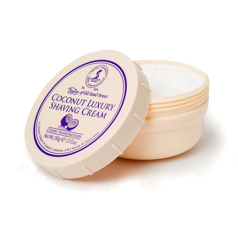Taylor of Old Bond St Shaving Cream - Coconut 150g - Shaving Time