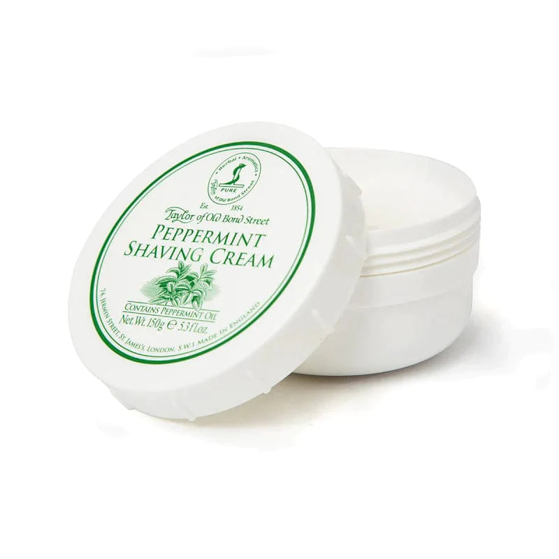 Taylor of Old Bond St Shaving Cream - Peppermint 150g - Shaving Time