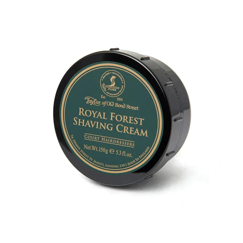 Taylor of Old Bond Street Shaving Cream - Royal Forest 150g - Shaving Time