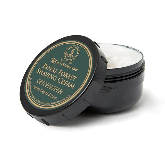 Taylor of Old Bond Street Shaving Cream - Royal Forest 150g - Shaving Time