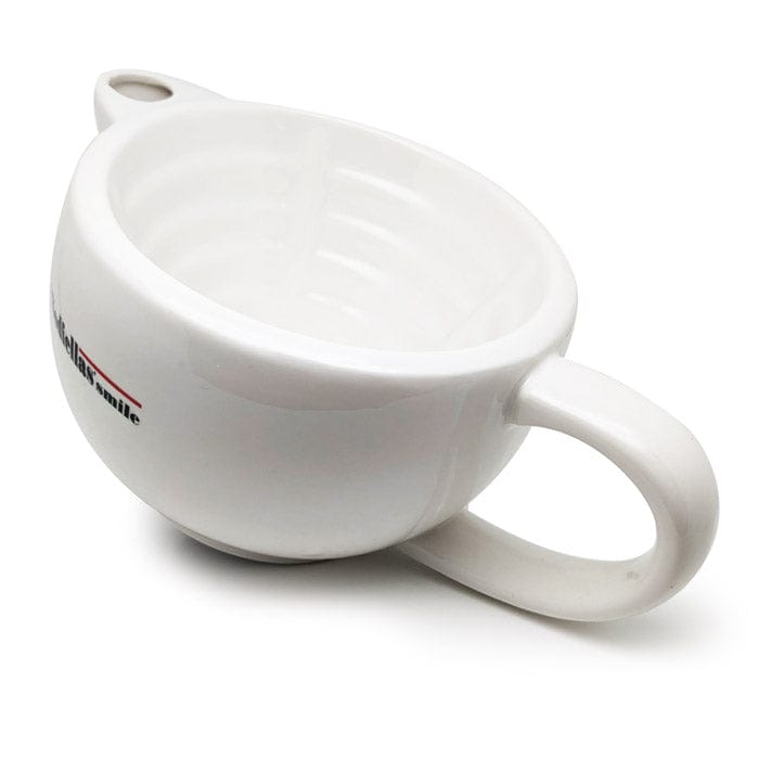 The Goodfellas' Smile Shaving Scuttle - White - Shaving Time
