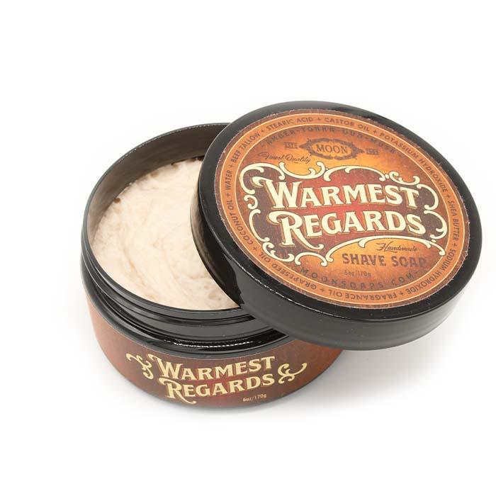 Moon Soaps Moon Shaving Soap Warmest Regards Shaving Soap by Moon Soaps 6oz / 170gm