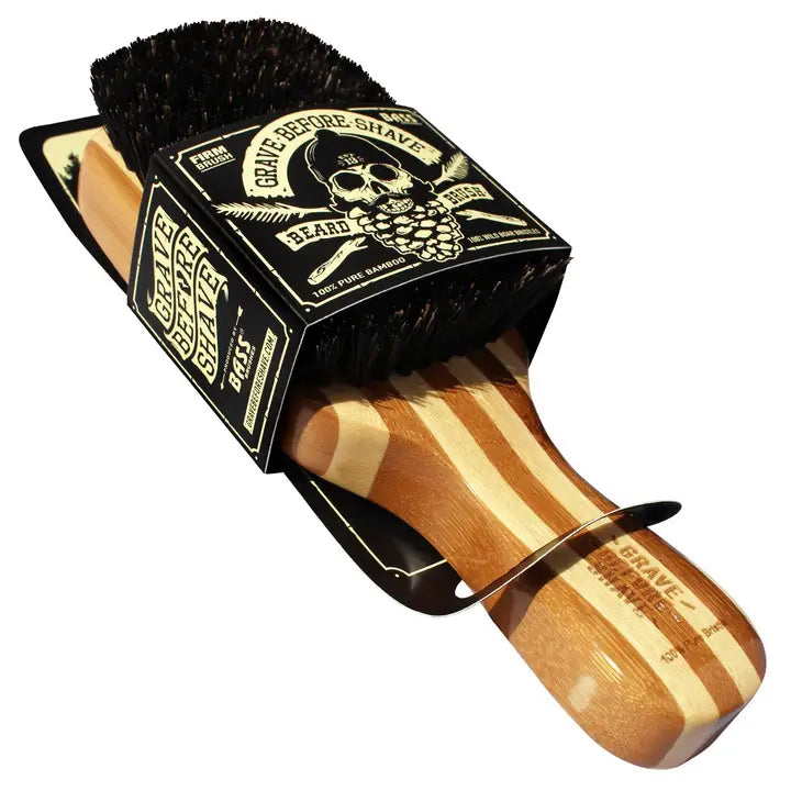 beard brush & beard comb