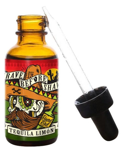 Grave Before Shave Beard Oil Tequila Limon