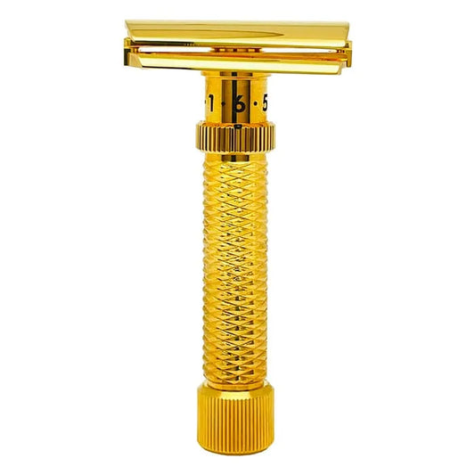 Rex adjustable safety razor slant Konsul Deluxe Gold- 109G