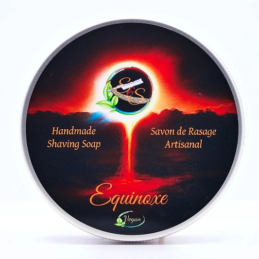 E&S Traditional Vegan Shaving Soap Equinox
