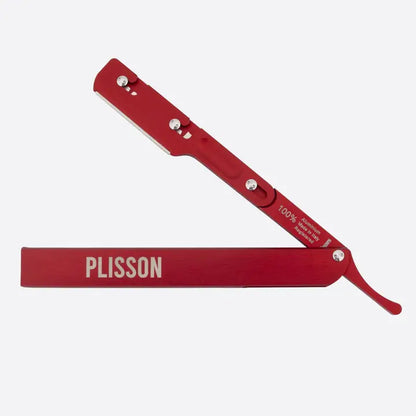 Plisson 1808 Shavette Shavette Red Aluminum