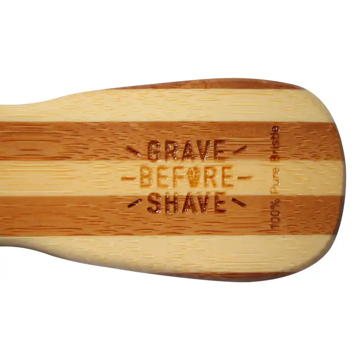 Official Grave Before Shave Beard Brush