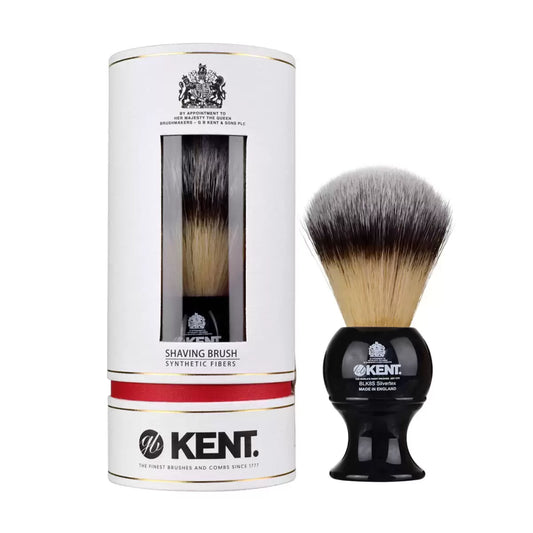 Kent Large Synthetic Shaving Brush, Black