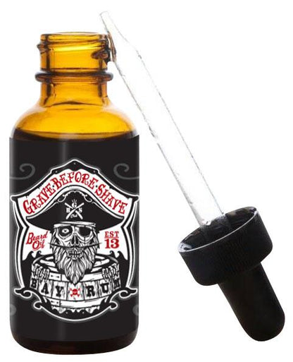 GRAVE BEFORE SHAVE BEARD OIL BAY RUM BLEND