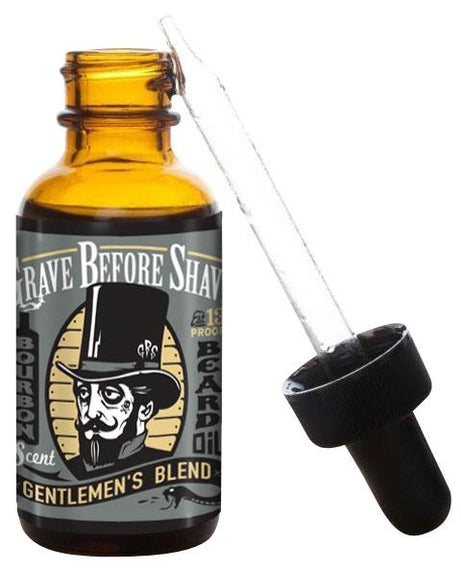 Grave Before Shave Gentlemen's Blend Beard Oil Bourbon Scent 30ml