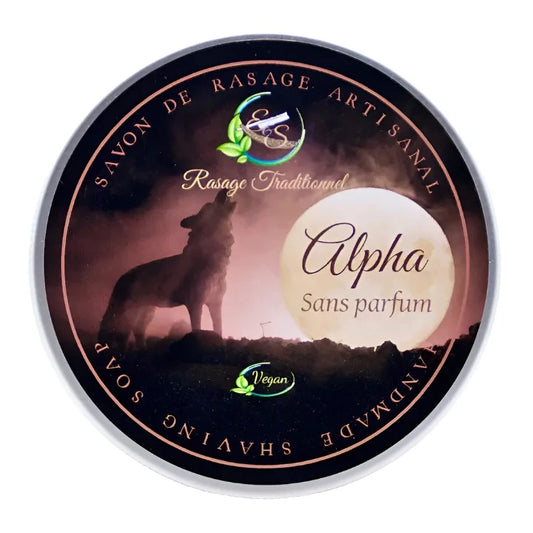 E&S Traditional Alpha Vegan Shaving Soap