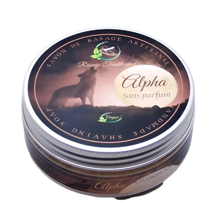 E&S Traditional Alpha Vegan Shaving Soap