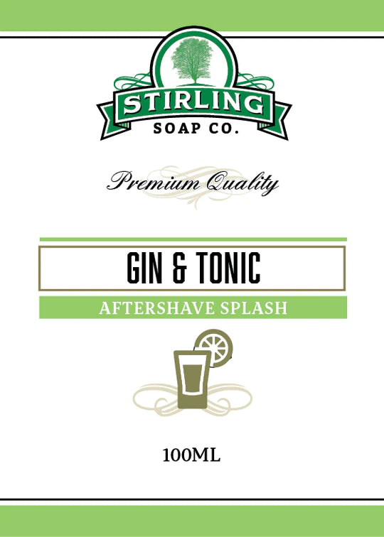 Stirling Gin & Tonic Aftershave Splash 100ml